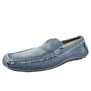 Helix Men Hepredator Driving Moccasin Gray Textile 11.5 Medium Gently Used 2025